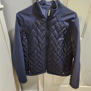 Women's Quilted Jacket - Navy